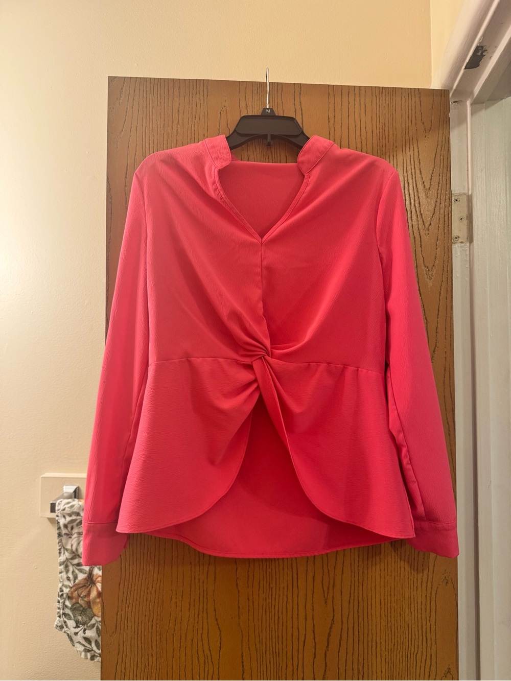 Four long sleeve size medium women's blouses